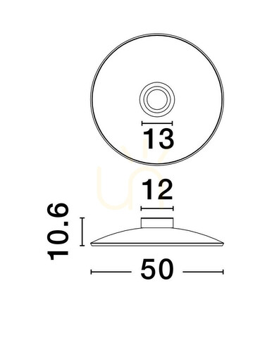 Kontrola HUANUCO Luces Exclusivas Plafond LE44837