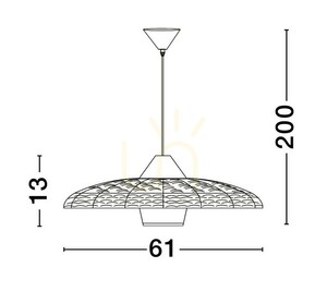 HUANUNI Luces Exclusivas Závěsné svítidlo LE44574 3 HUANUNI Luces Exclusivas Závěsné svítidlo LE44574 small 3
