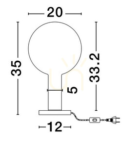 Stolní lampa JAVIER Luces Exclusivas LE44480 small 2