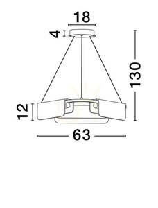 Závěsné svítidlo MAIRANA od Luces Exclusivas LE44616 small 1