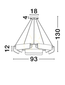 Závěsné svítidlo MAIRANA od Luces Exclusivas LE44617 1 Závěsné svítidlo MAIRANA od Luces Exclusivas LE44617 small 1