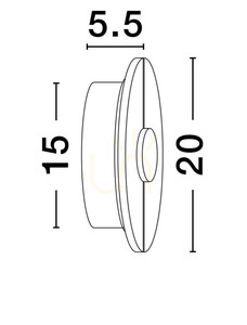 Nástěnné svítidlo MAIRANA od Luces Exclusivas LE44619 small 3