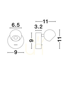 Nástěnné svítidlo PUCARANI od Luces Exclusivas LE44684 1 Nástěnné svítidlo PUCARANI od Luces Exclusivas LE44684 small 1