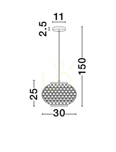 REQUENA Luces Exclusivas Závěsné svítidlo LE44861 1 REQUENA Luces Exclusivas Závěsné svítidlo LE44861 small 1