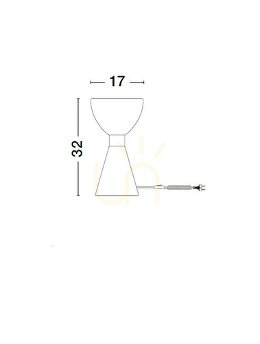 Kontrola TARABUCO Luces Exclusivas Stolní lampa LE44686