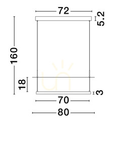 Závěsné svítidlo TIRAQUE od Luces Exclusivas LE44630 small 1