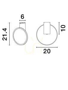 Plafón TOLATA Luces Exclusivas LE44754 small 3