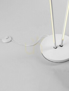 Bílá LED stojací lampa TRENQUE Luces Exclusivas LE44514, 33 W, 184 cm small 2