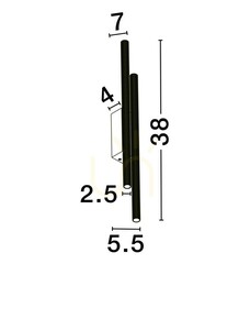 Nástěnné svítidlo VELASCO Luces Exclusivas LE44924 1 Nástěnné svítidlo VELASCO Luces Exclusivas LE44924 small 1