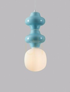 Modro-bílé závěsné svítidlo Luces Exclusivas VILROSA LE44560 E14 215 cm small 2