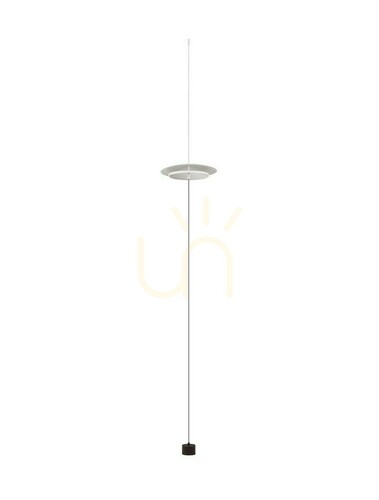 Kontrola Stojací lampa Luces Exclusivas VITICHI LE44645 LED 21W 3000K bílá, stínidlo 35 cm