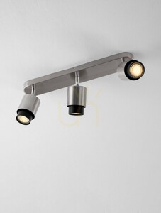 Stropní bodové svítidlo YAPACANI Luces Exclusivas LE44977 3xGU10 šedé small 1