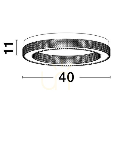 Kontrola Plafón YOTAU Luces Exclusivas LE44727