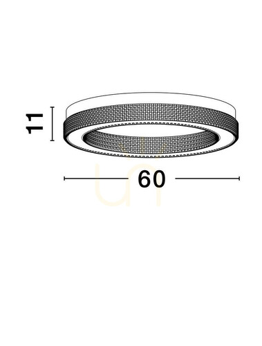 Kontrola YOTAU Luces Exclusivas Plafond LE44728