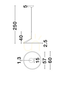 Plafond ZUDANEZ Luces Exclusivas LE44769 small 1
