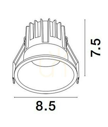 Kontrola ARAMIEL Luces Exclusivas stropní síťka LE65101