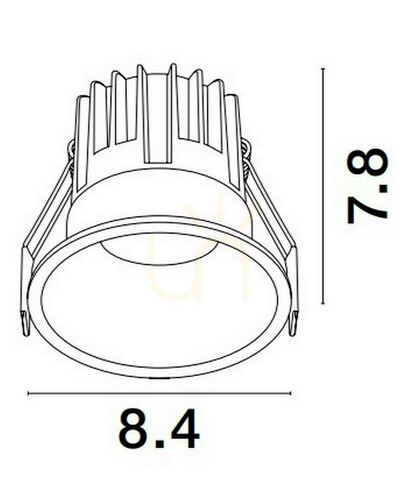 Kontrola ARAMIEL Luces Exclusivas stropní síťka LE65109