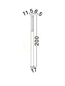LUNQUERA Luces Exclusivas Osvětlovací sloupek LE75102 small 3
