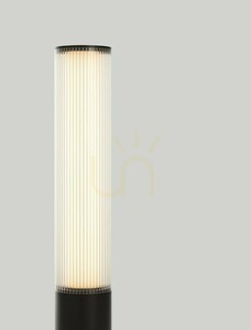 Zahradní LED sloupek Luces Exclusivas MONSECA LE75106, matně černý, 65,5 cm, 3000 K small 2