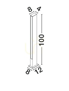 CARMIZO Osvětlovací sloupek od Luces Exclusivas LE75108 3 CARMIZO Osvětlovací sloupek od Luces Exclusivas LE75108 small 3