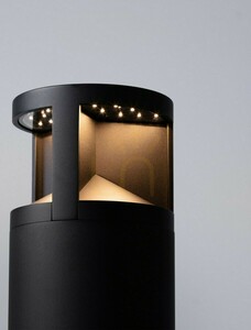 Zahradní LED sloupek Luces Exclusivas NEVARRO LE75127, matná černá, 73 cm, 3000 K small 2