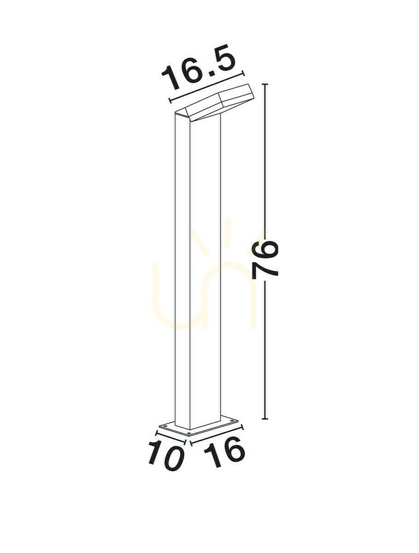 Zobrazit Zahradní LED sloupek Luces Exclusivas SIRELIA antracit 76 cm LE75158 Zahradní LED sloupek Luces Exclusivas SIRELIA antracit 76 cm LE75158