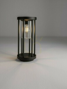 Zahradní sloupkové svítidlo Luces Exclusivas MONTIVA LE75172, antracit, 35 cm, E27 small 2