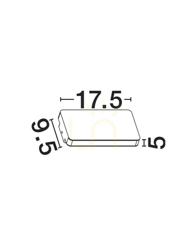 Kontrola Venkovní nástěnné svítidlo CIFANDA Luces Exclusivas LE75202