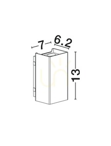 Venkovní nástěnná lampa TORENZA od Luces Exclusivas LE75211 4 Venkovní nástěnná lampa TORENZA od Luces Exclusivas LE75211 small 4