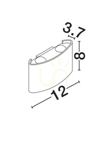 Venkovní nástěnné svítidlo CALMERO od Luces Exclusivas LE75220 2 Venkovní nástěnné svítidlo CALMERO od Luces Exclusivas LE75220 small 2