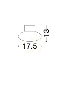 Venkovní stropní svítidlo LED Luces Exclusivas TARANZO LE75258 antracitové 17,5 cm IP65 small 4