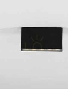 Venkovní stropní LED svítidlo JUNERIO Luces Exclusivas LE75261, antracitové small 2
