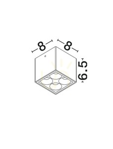 JUNERIO Luces Exclusivas Outdoor Plafonds LE75263 small 2