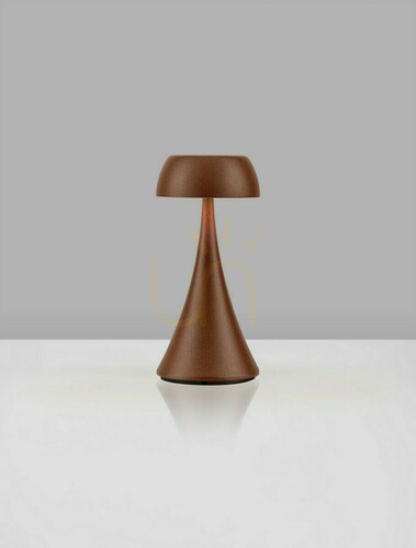 Kontrola Přenosná venkovní lampa Luces Exclusivas FORTIZA LE75282 corten LED 2 W 60 lm 3000 K USB IP54