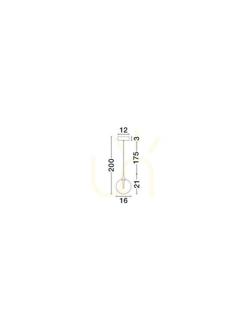 Zobrazit LURVELA Luces Exclusivas Závěsné svítidlo LE45132 LURVELA Luces Exclusivas Závěsné svítidlo LE45132