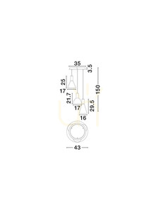 Závěsné svítidlo SARDUNO od Luces Exclusivas LE45138 small 3