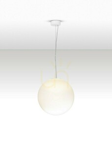 Závěsné svítidlo koule LIVANDO 40 cm bílé LED Luces Exclusivas LE45181 small 1