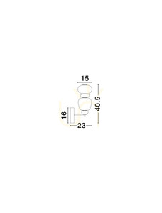 Nástěnné svítidlo FELANZO Luces Exclusivas LE45242 small 3