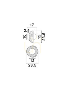 Nástěnné svítidlo ALMENDA od Luces Exclusivas LE45271 small 3