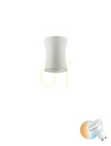 Bílé sádrové stropní bodové svítidlo Luces Exclusivas BELVIRO LE45296 1×GU10 small 0