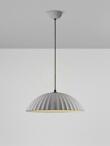 Kontrola Závěsné svítidlo GIRONTO betonové 50 cm E27 Luces Exclusivas LE45303