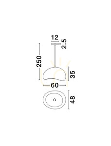 Závěsné svítidlo PALINZA od Luces Exclusivas LE45316 3 Závěsné svítidlo PALINZA od Luces Exclusivas LE45316 small 3