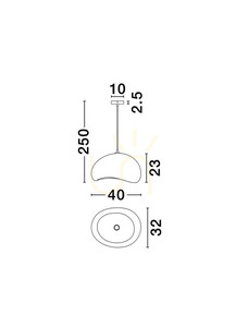Závěsné svítidlo PALINZA od Luces Exclusivas LE45318 2 Závěsné svítidlo PALINZA od Luces Exclusivas LE45318 small 2