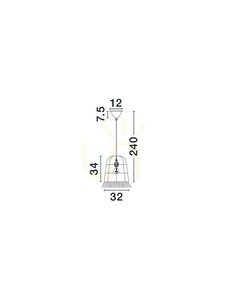 FANLIZA Luces Exclusivas Závěsné svítidlo LE45360 small 3