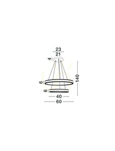Závěsné svítidlo DONTERIO Luces Exclusivas LE45399 3 Závěsné svítidlo DONTERIO Luces Exclusivas LE45399 small 3