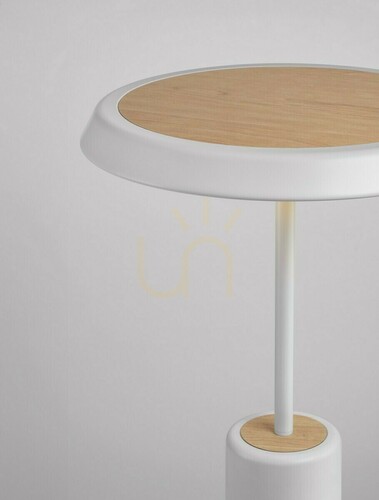 Kontrola Stolní lampa Luces Exclusivas FOVENTO LE45444 bílá LED 17 W 50 cm
