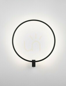 Černé LED nástěnné svítidlo Luces Exclusivas DRASIRA LE45456 50 cm 21 W small 1