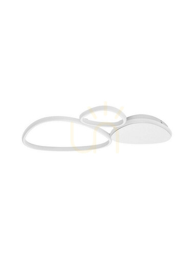 Kontrola Bílé stropní LED svítidlo Luces Exclusivas ALONTRA LE45499, 62 cm, 3200 K