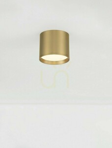 Přisazené stropní LED svítidlo RINVELA Luces Exclusivas LE45503 zlaté 10 W 3000 K Ø10 cm small 1