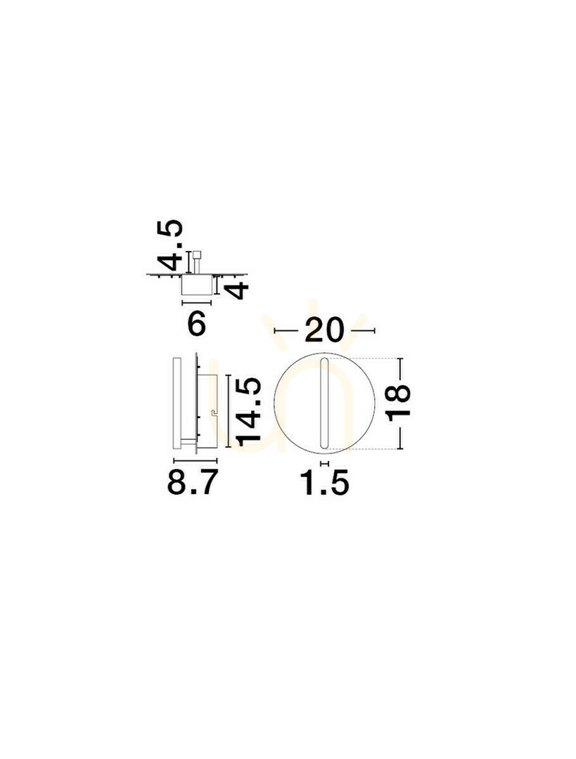 Zobrazit GALURCA Luces Exclusivas nástěnné svítidlo LE45546 GALURCA Luces Exclusivas nástěnné svítidlo LE45546